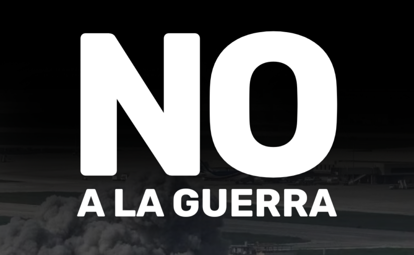 No a la guerra: Nota de Mónica Fein al Presidente de la Nación